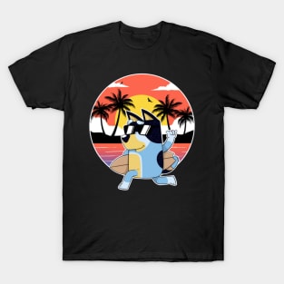 bluey beach T-Shirt